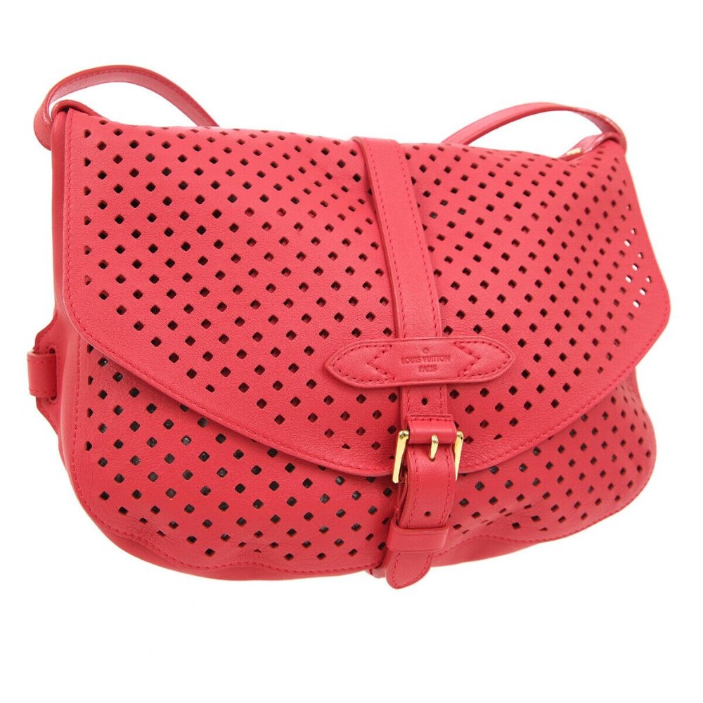 Auth Louis Vuitton Saumur 30 Perforated #3168L12B - Picture 1 of 8